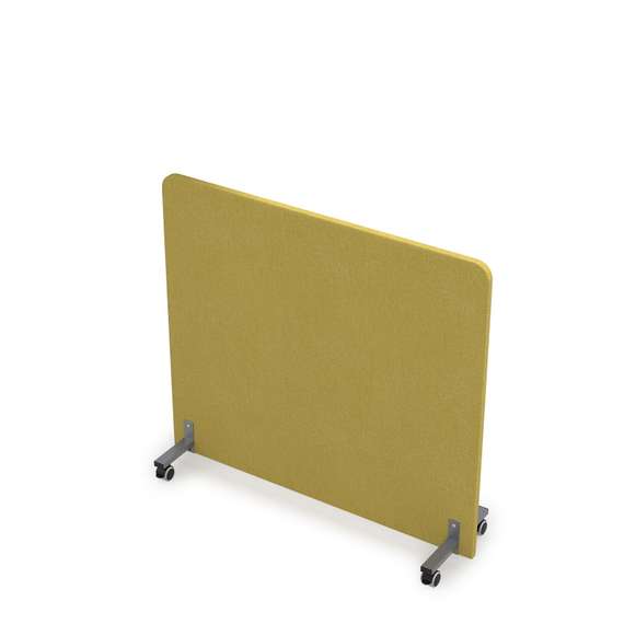 011.МП.1211 Акустическая мобильная перегородка на колесных опорах (1200*377*1100)