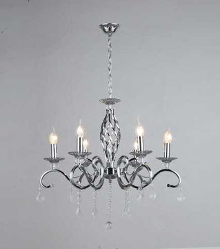 1208/6 CR (1) Люстра (RL)