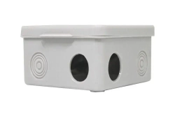 Коробка распределительная с клеммой 100х100х50 с 8 кабельными вводами IP54 1 шт.