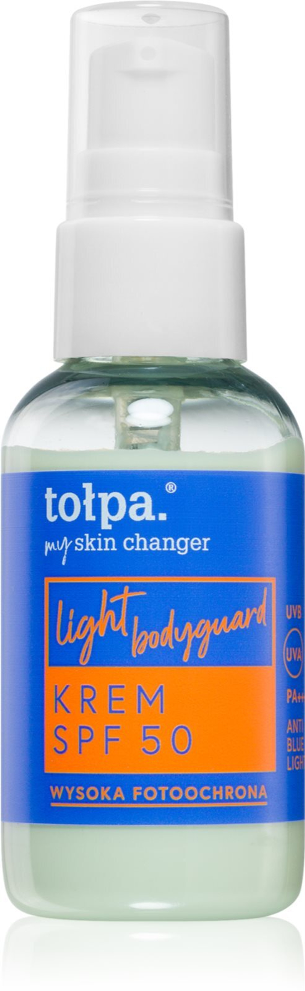 Tołpa My Skin Changer Light Bodyguard - легкий защитный флюид для лица /  SPF 50 45  ml  / GTIN 5903900963374