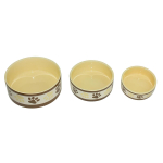 DOGMAN Миска керамическая Лапки