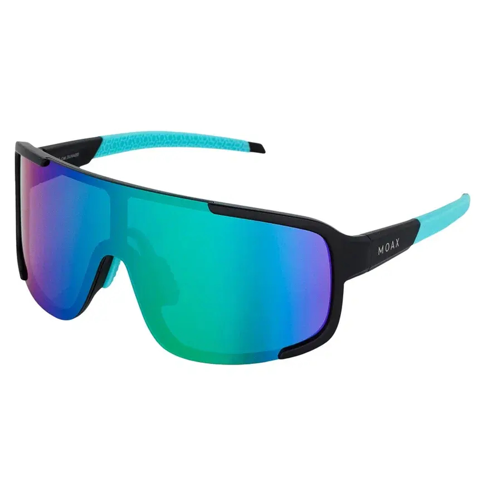 Очки с/з MOAX VIRU черный/бирюзовый/фиолетовый
