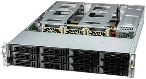 Сервер Supermicro SuperServer 2U 521C-NR/ 1x5418N/ 2x64Gb/ 1xSSD 960Gb/ 2x1Gb/ SFT-DCMS-SINGLE/ 1st config