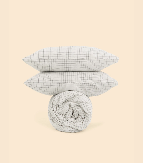 Пододеяльник - Melange White - 220x200