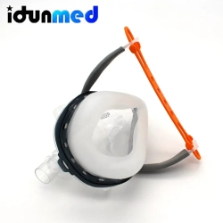 Полнолицевая маска BMC CPAP без лба, Bipap APAP с головным убором, принадлежности для апноэ во сне, аксессуары для дыхания против храпа