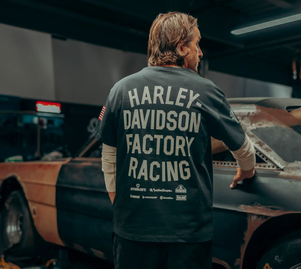 96861-25VX Лимитированная коллекция Harley-Davidson® Factory Racing Team - футболка