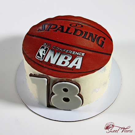 "Баскетболисту посвящается" (декор)