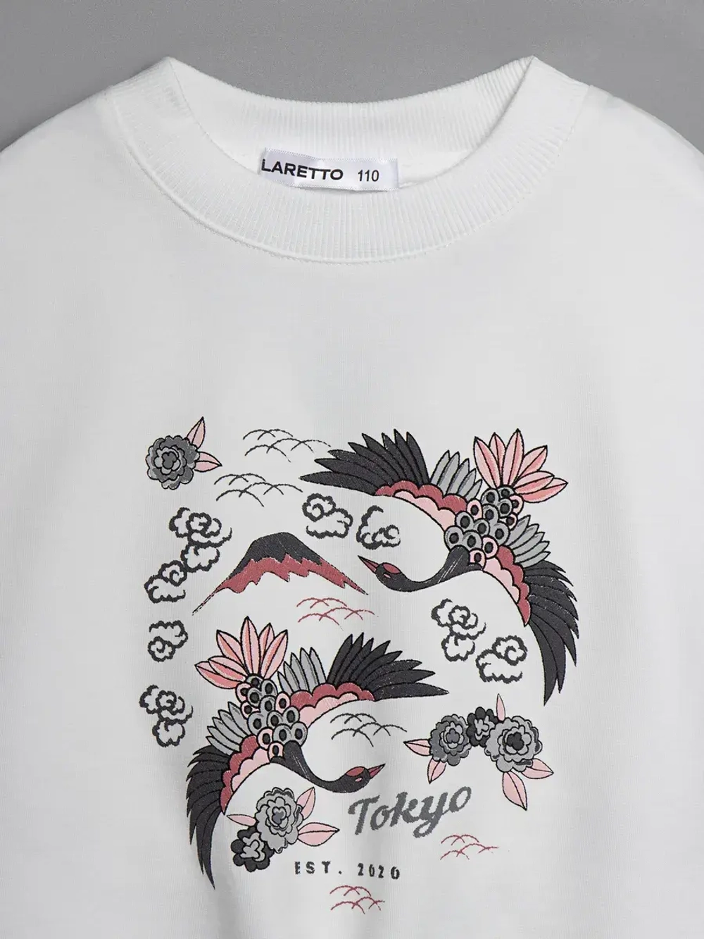 Свитшот для девочки с завязками