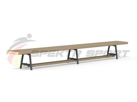 Скамья гимнастическая 2500 мм. (3 мет. ножки)