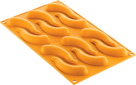 Форма для запекания Silikomart Forma do przystawek Peperoncino, овальная, силикон, 9,1 3,1 см