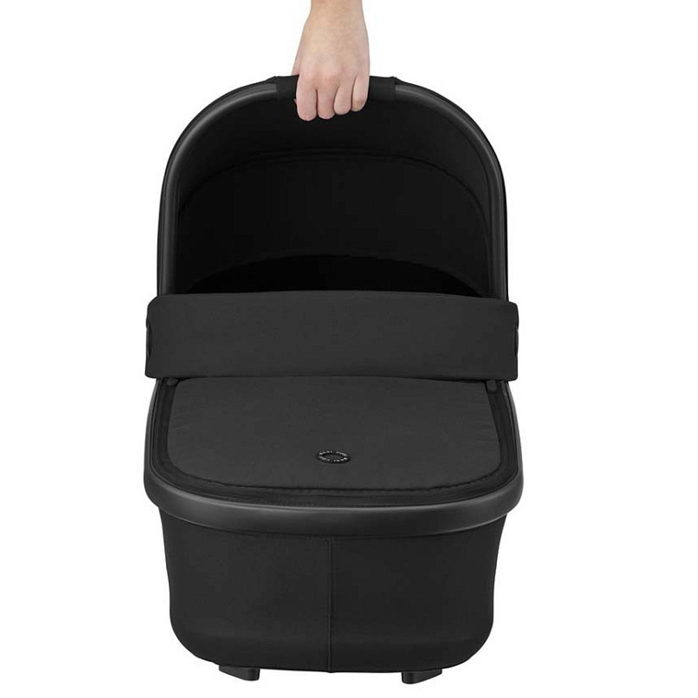 Детская коляска Maxi-Cosi Leona2 Oria 3 в 1 с автокреслом CabrioFix Essential green 1204390110 Twillic Black/1507672111 Essential Black