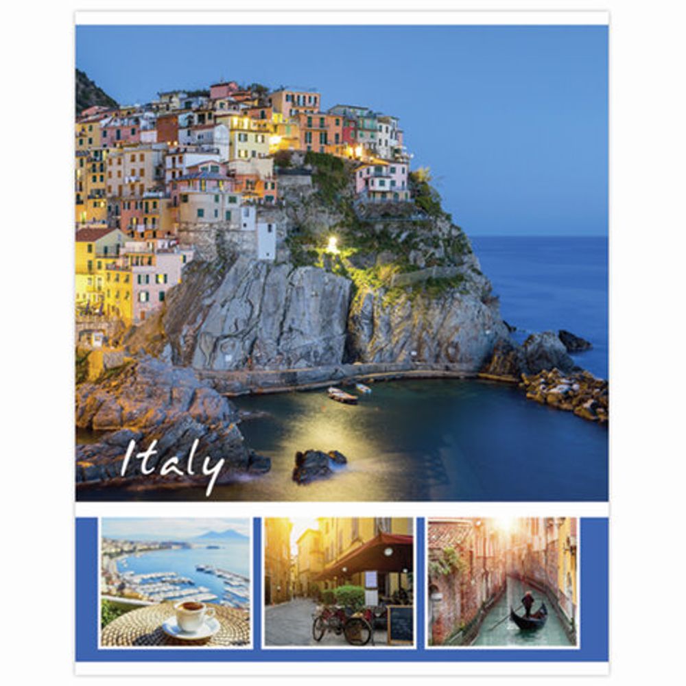 Тетрадь А5, 48 л., BRAUBERG, линия, обложка картон, МИКС, 403040, 5шт