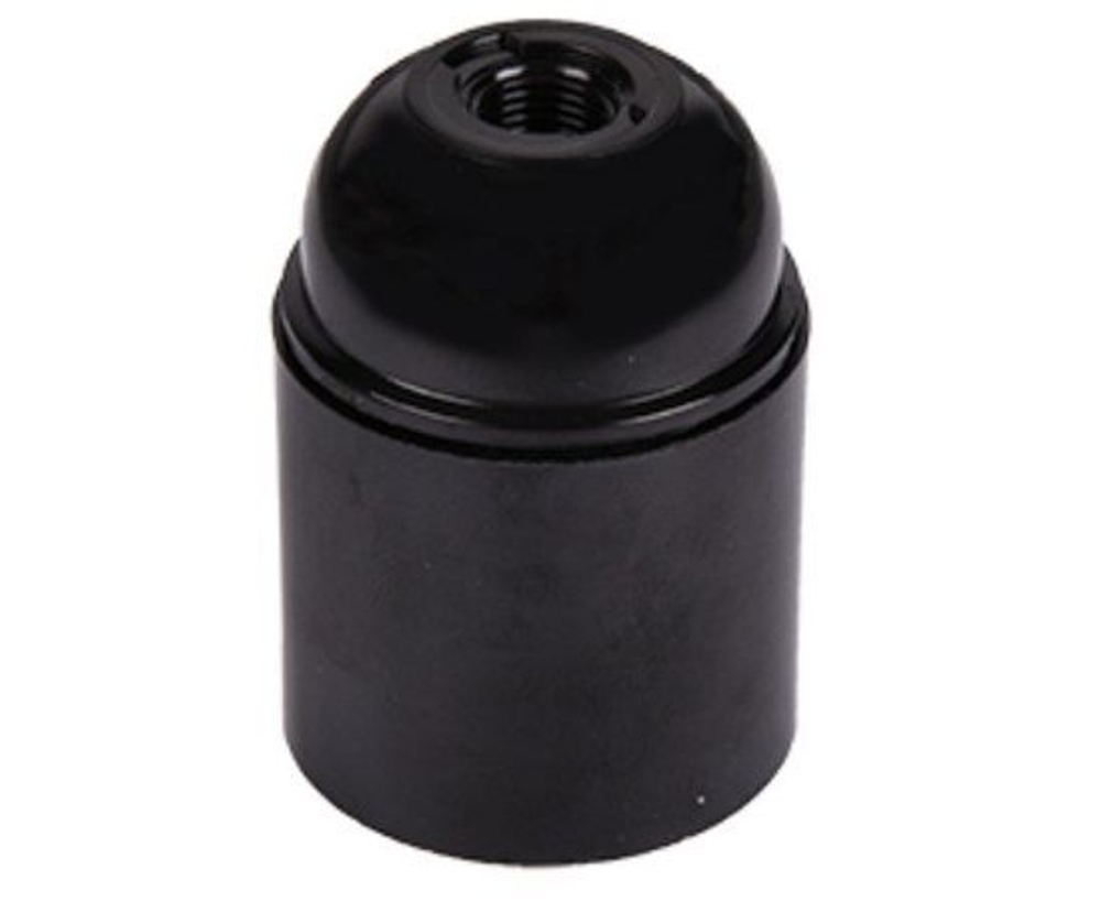 Ecola патрон подвесной карболит E27 черный УП.10!! AB7TSBEAY, 10 шт.