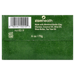 Zion Health, Кусковое мыло из древней глины с маслом чайного дерева, без отдушек, 170 г (6 унций)