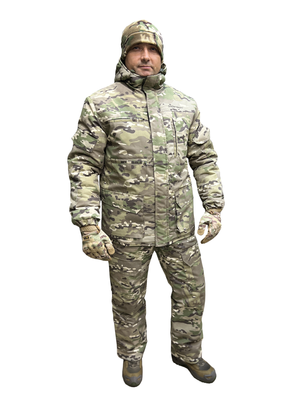 Зимний костюм Горка до -35°C — Мультикам, Rip-stop, Snow Bars