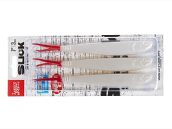 Виброхвост LJ 3D Slick Shad-V 7" (17.8 см), цвет 009, 3 шт.