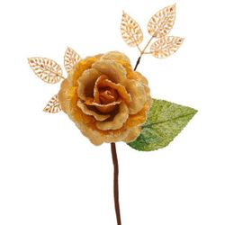 GAEM Цветок искусственный "Роза", L18 W9 H40 см, 2в.