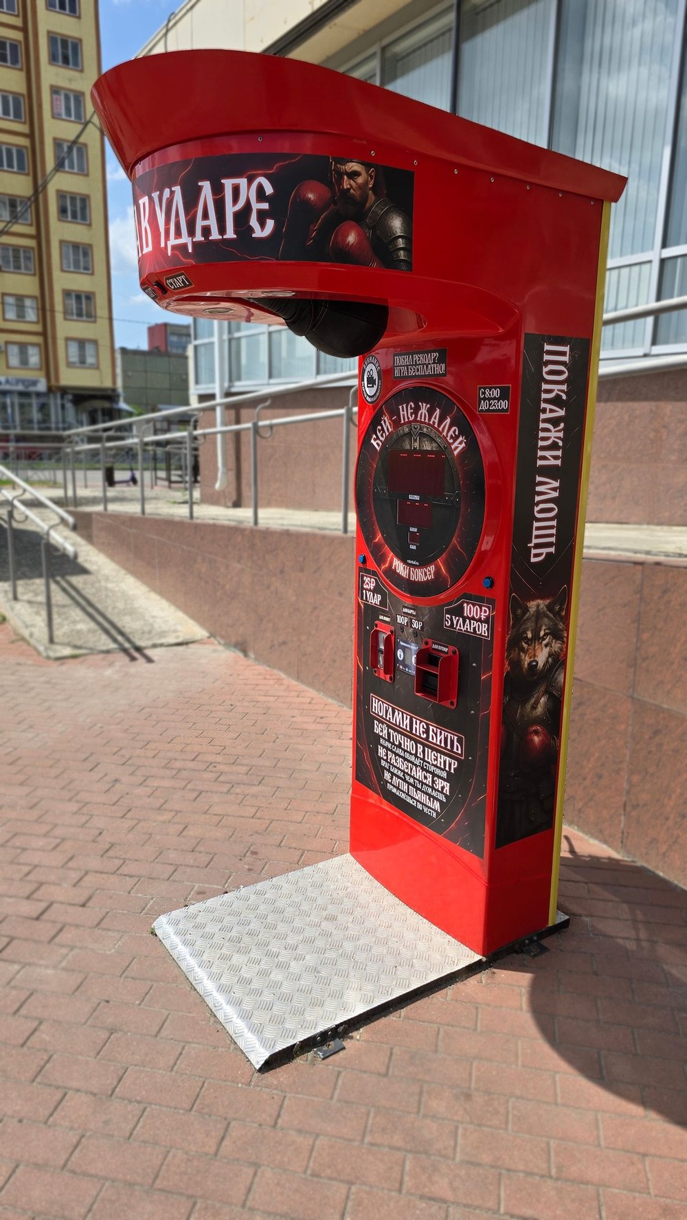 Силомер «Rocky Boxer» NEW «Slavic дизайн»