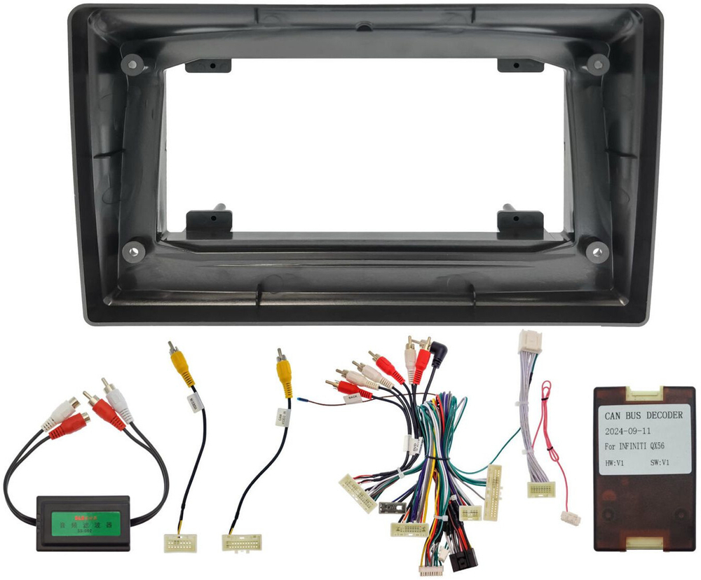 Магнитола для Nissan Pathfinder R51 2010-2014 (штатная нави, взамен экрана ШГУ) - Teyes LUX ONE ROUND монитор 12.3" 2K QLED на Android 10, CarPlay, 4G SIM-слот