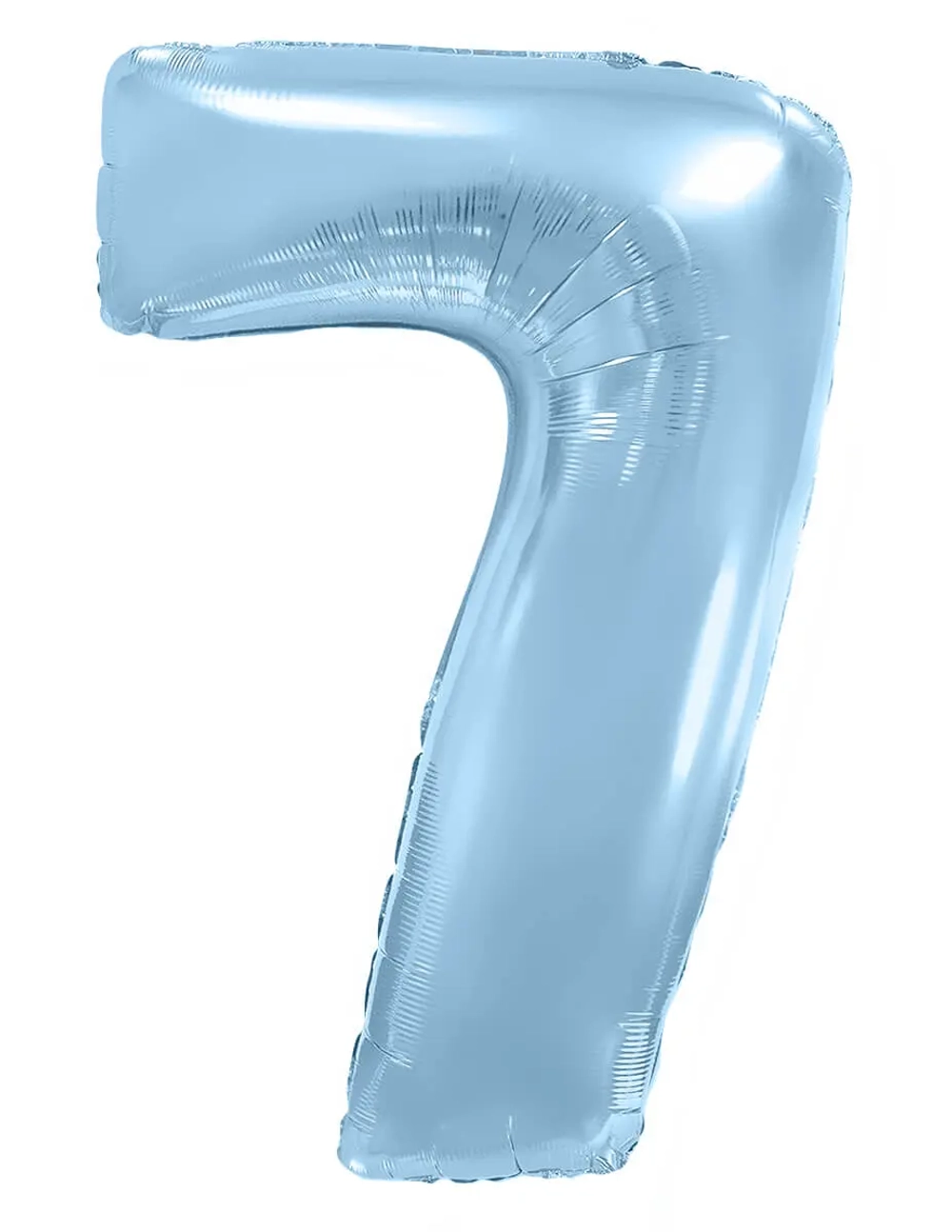 Цифра «7» голубая с гелием в магазине «Склад Шаров»