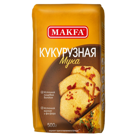 Мука кукурузная  Makfa 500 гр