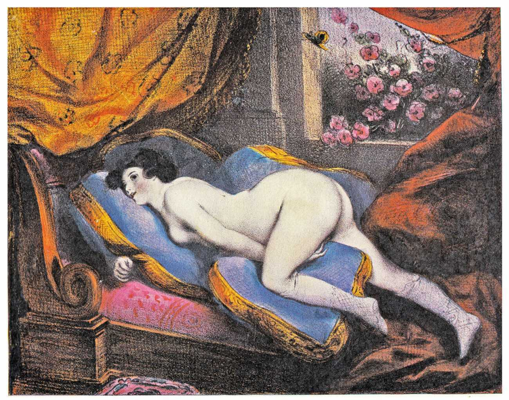 Achille Deveria (1800-1857) - эротическое искусство французского художника