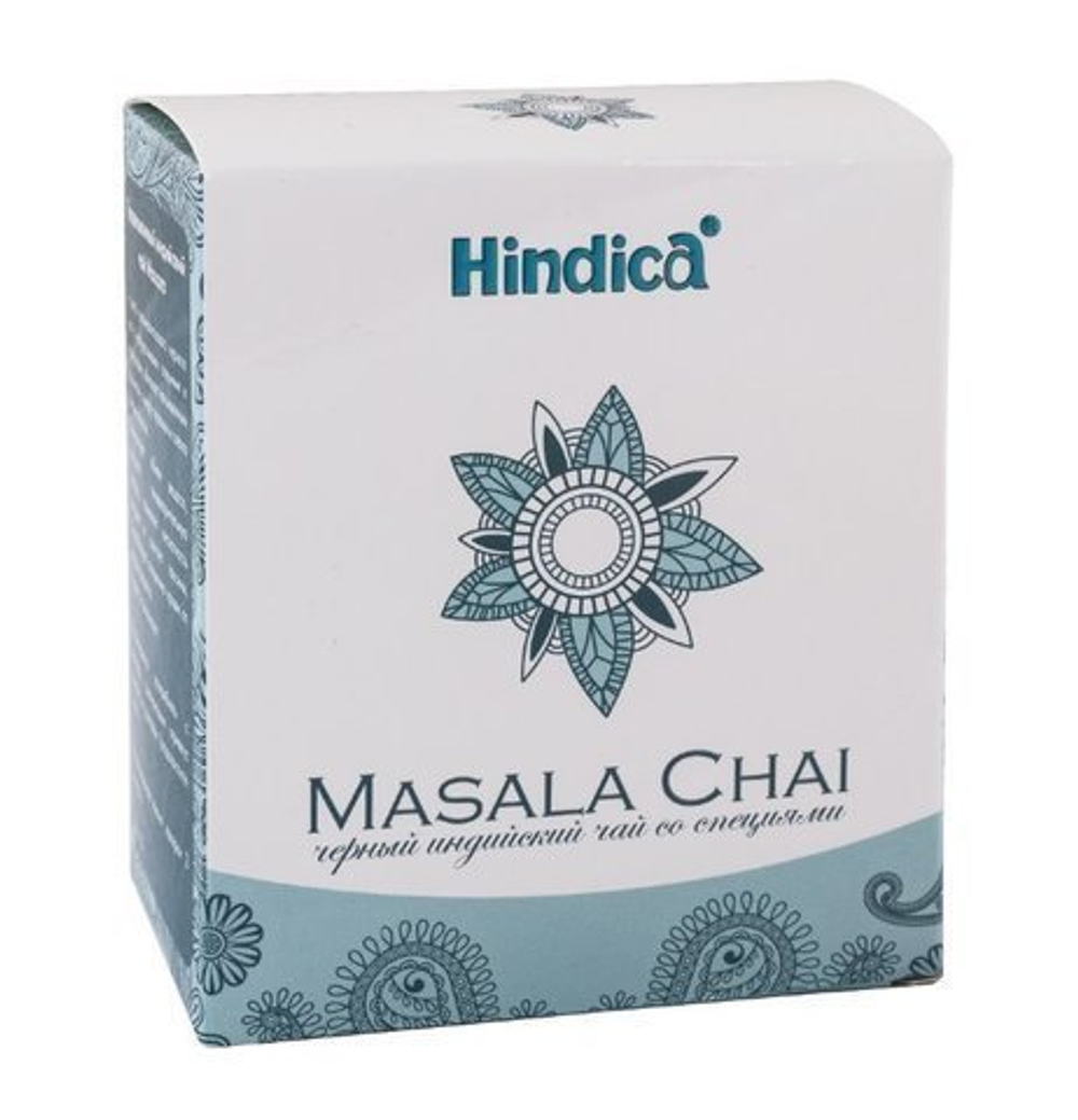 Чай Hindica со специями Masala Chai Масала, черный, 70 г