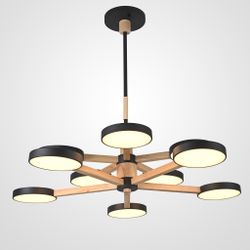 Люстра на штанге TURNA DBL L10 Black