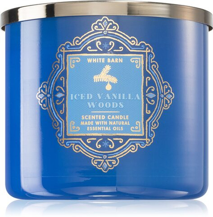 Bath & Body Works Iced Vanilla Woods - ароматическая свеча /   411  g  / GTIN 667555496810