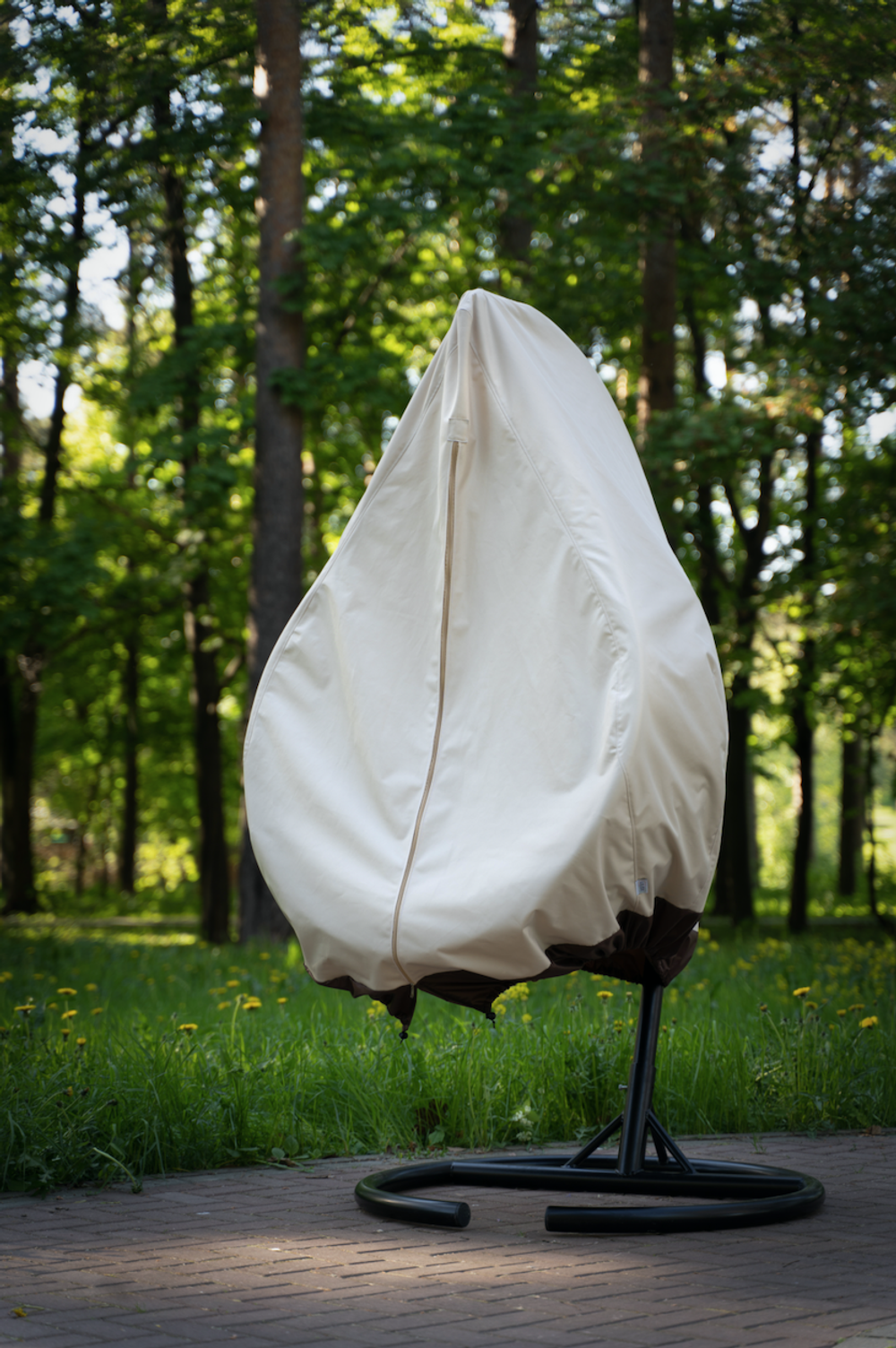 Подвесное кресло-кокон SEVILLA RELAX горячий шоколад, шоколад подушка (Laura Outdoor)