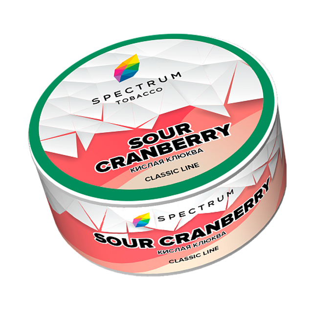 Табак Spectrum Classic Line - Sour Cranberry 25 г
