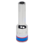 KING TONY (423009M) Головка торцевая глубокая двенадцатигранная 1/2", 9 мм