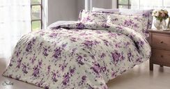 Постельное белье  SOLERI лиловый   TIVOLYO HOME Турция