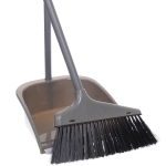 Набор для уборки, щетка для пола с совком «Эконом» серая WF35