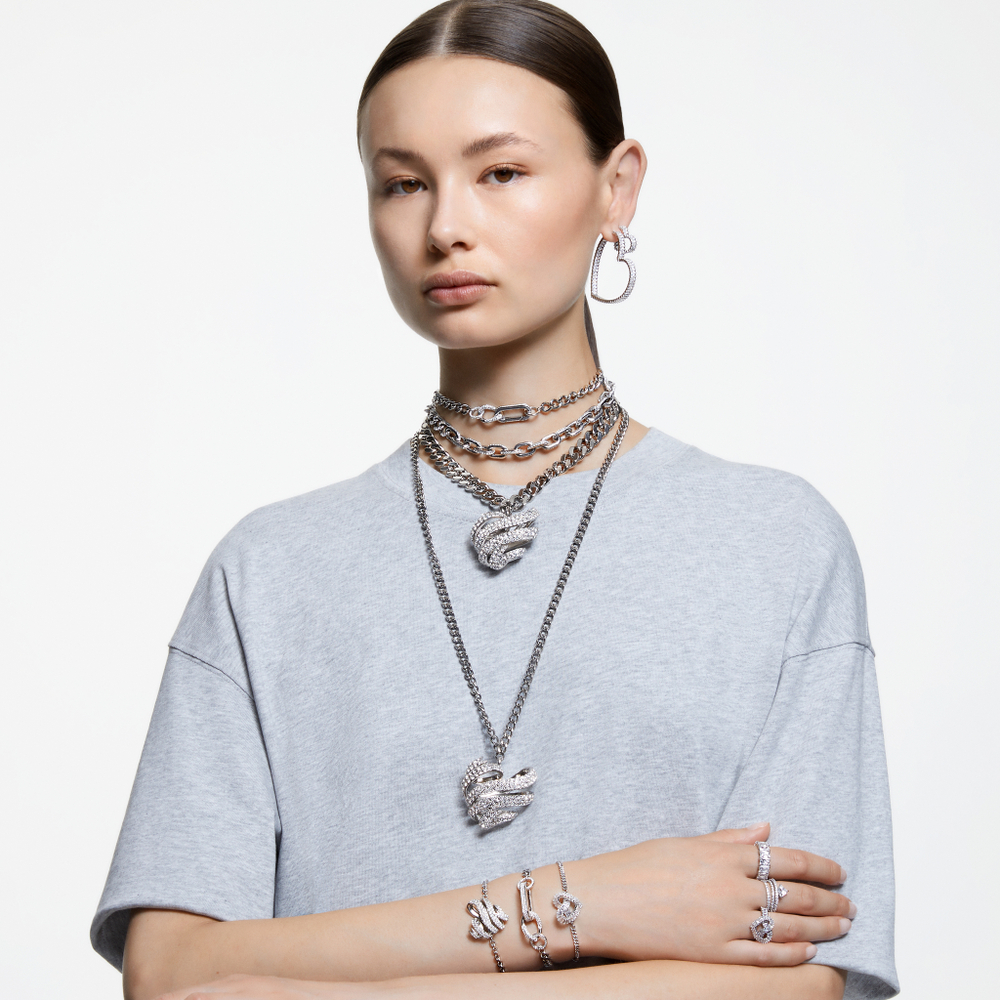 MATRIX:RING HRT WOVEN WHI/RHS 55