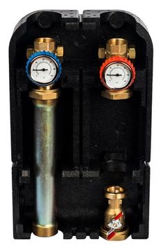 Насосная группа Stout 1" SDG-0001-002501 без насоса (без смесителя) с прямым контуром