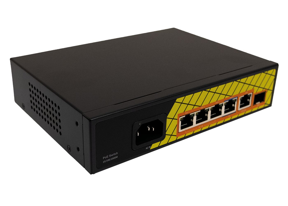 Коммутатор PoE TSn-4GP6G1S1