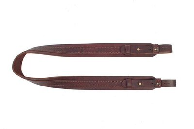 Ремень погонный противоскользящий Хольстер 25 лет / кожа ((Коричневый))