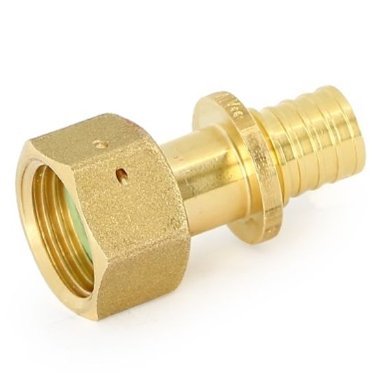 Муфта аксиальная Uni-Fitt 25 x 3/4" с накидной гайкой и плоской прокладкой (754G8300)