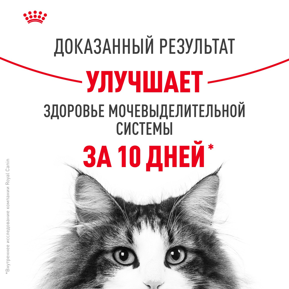 Royal Canin Urinary Care Уринари Кэа Корм сухой диета для взрослых кошек для поддержания здоровья мочевыделительной системы 2кг
