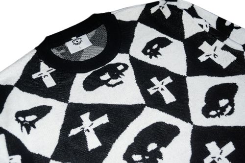 Свитер Creepy Clothing Ромб черный