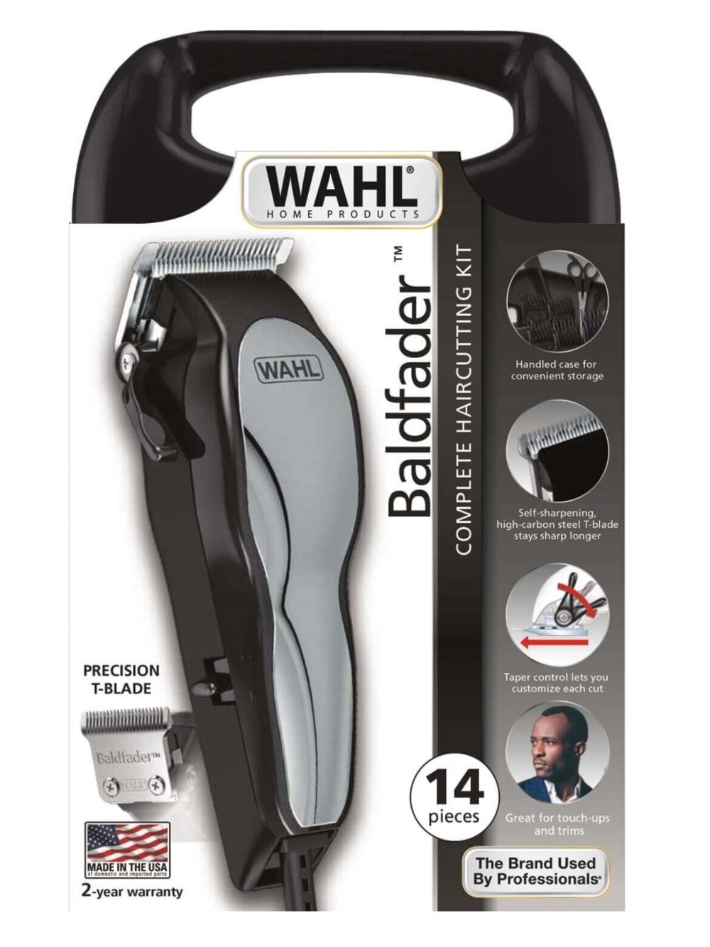 Машинка для стрижки Wahl Baldfader Clipper - handle case (79111-516) -  купить на сайте официального дилера