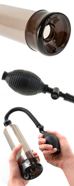 Вакуумная помпа мужская Beginner's Power Pump (Цвет: черный)