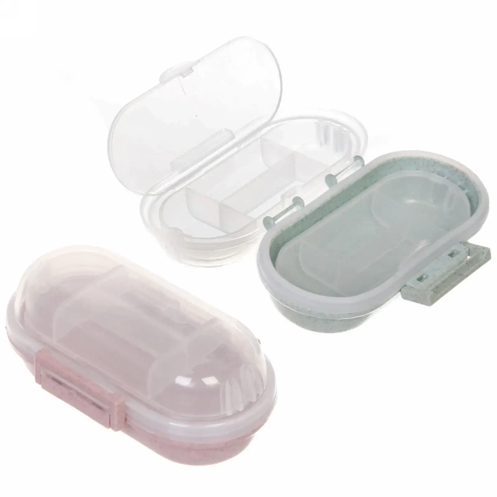 Контейнер для таблеток 8 ячеек 10х5,5х4см