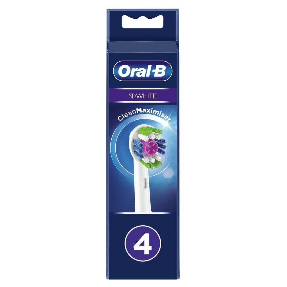 Насадки для зубной щетки Braun Oral-B EB18рRB 3D White Clean Maximiser