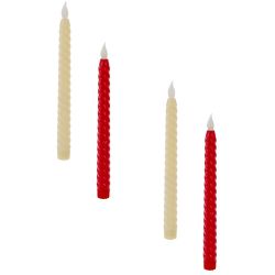 GAEM Набор из 2шт, изделие декоративное "Свеча", с подсветкой, D 2.5 см, L2 W2 H25 см, 2в.