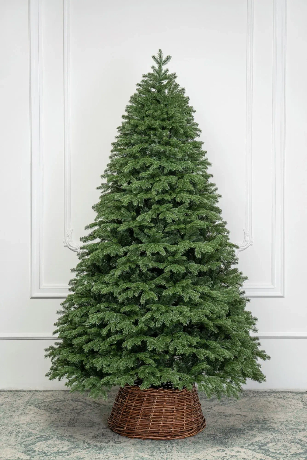 Искусственная елка Марьевская 240 см., литая хвоя+пвх, ЕлкиТорг (190240)