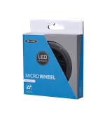 Колесо LED 120*24 мм, черный
