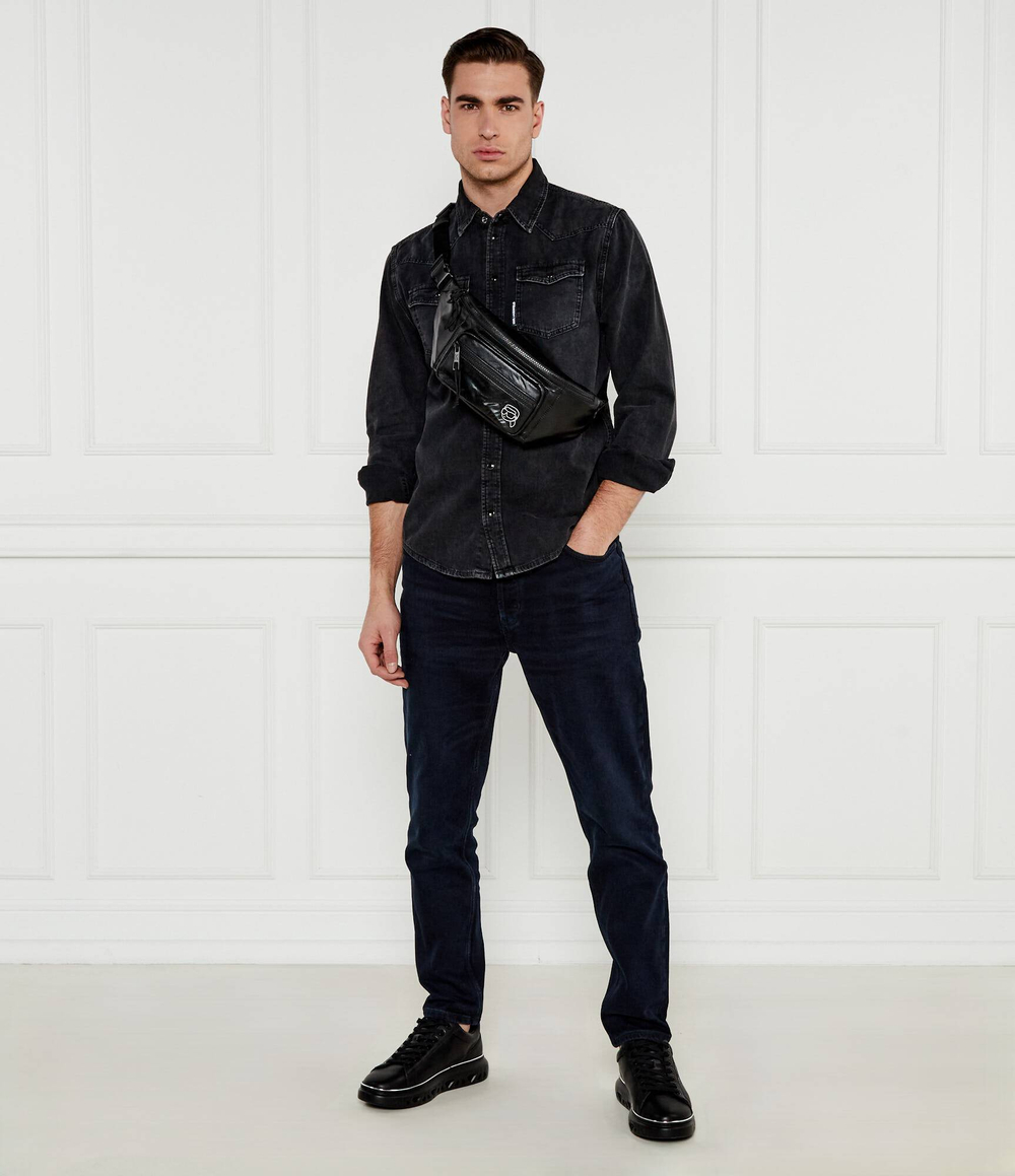 Джинсовая рубашка Karl Lagerfeld - черный(605901 551851)