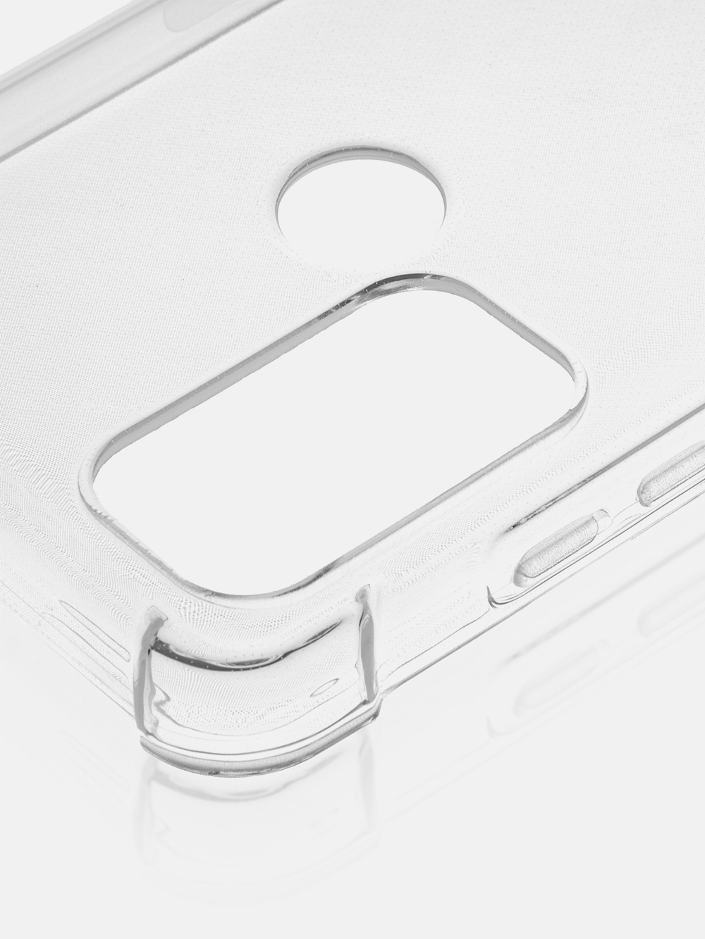 Чехол ROSCO для Motorola Moto G60S оптом (арт. MOTO-G60S-HARD-TPU-TRANSPARENT)